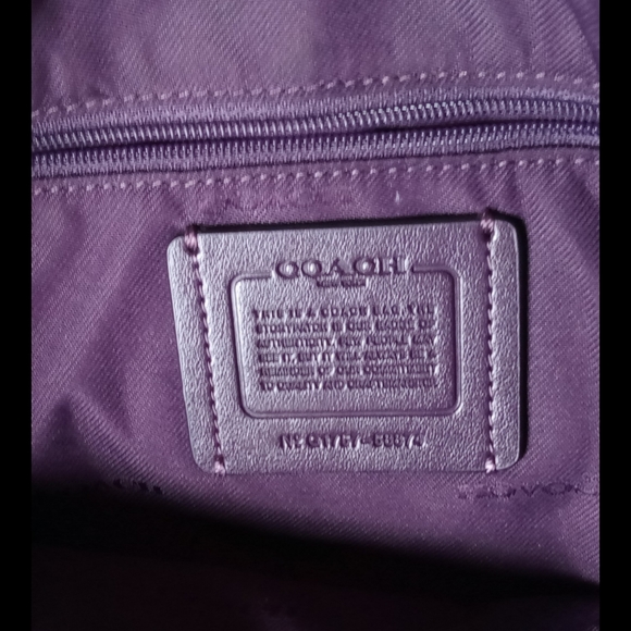 โจ 8x HP โจ EUCโจ Plum Crossbody Coach Bag โจ - Picture 10 of 15